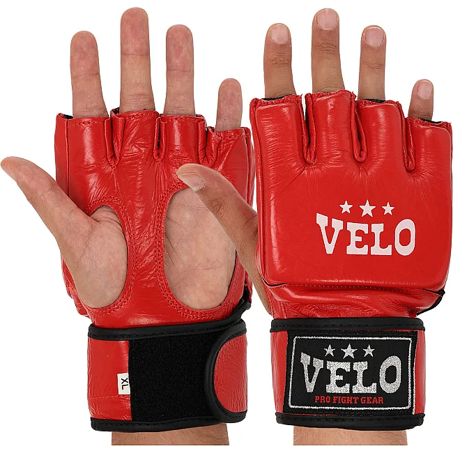 Перчатки для ММА VELO ULI-4018 (Красный)