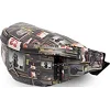 Сумка чоловіча на пояс Nike Jordan JAM BOROUGH GFX CROSSBODY BAG 2L чорний, сірий 27 x 14 x 12 cм