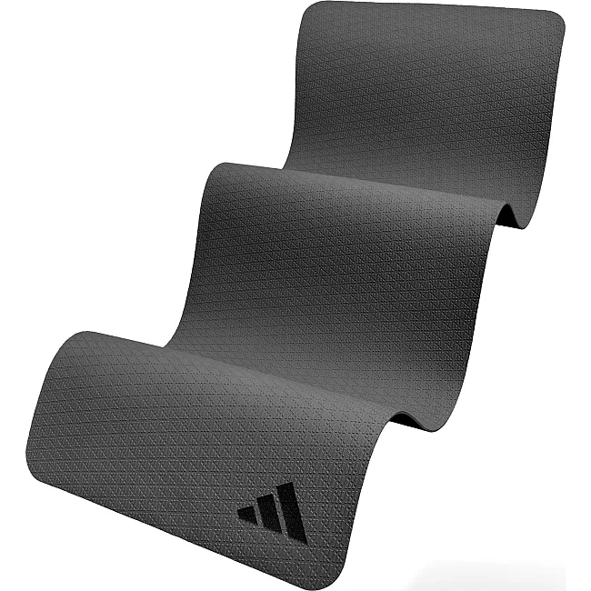 Коврик для йоги Adidas Yoga Mat черный 173 х 61 х 0,4 см