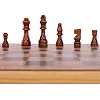 Шахматы шашки нарды 3 в 1 набор настольных игр деревянные ZOOCEN ZC7250
 50см x 50см х 2,5см