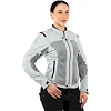 Мотокуртка женская SCOYCO JK158W (Серый-фиолетовый)