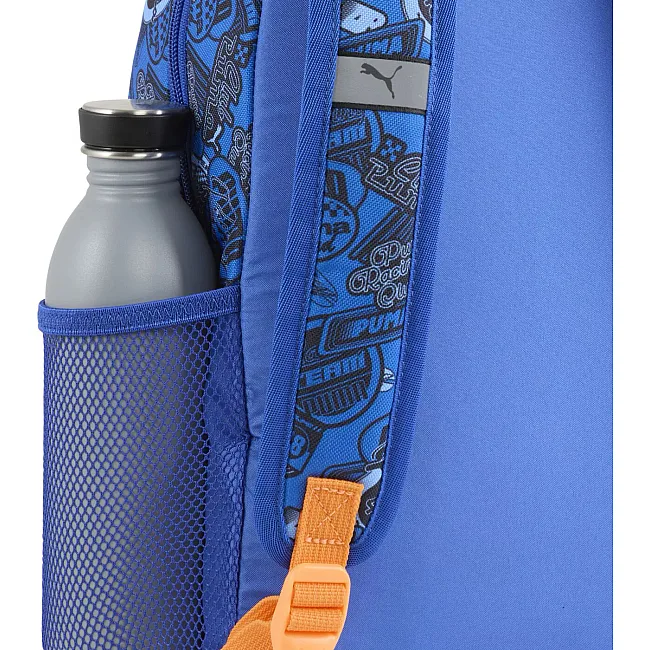 Рюкзак Puma PHASE AOP Small Backpack 13L синий 37х25х12 см