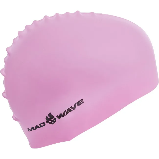 Шапочка для бассейна
 силиконовая для взрослых MADWAVE
 PASTEL M053504 (Фиолетовый)
