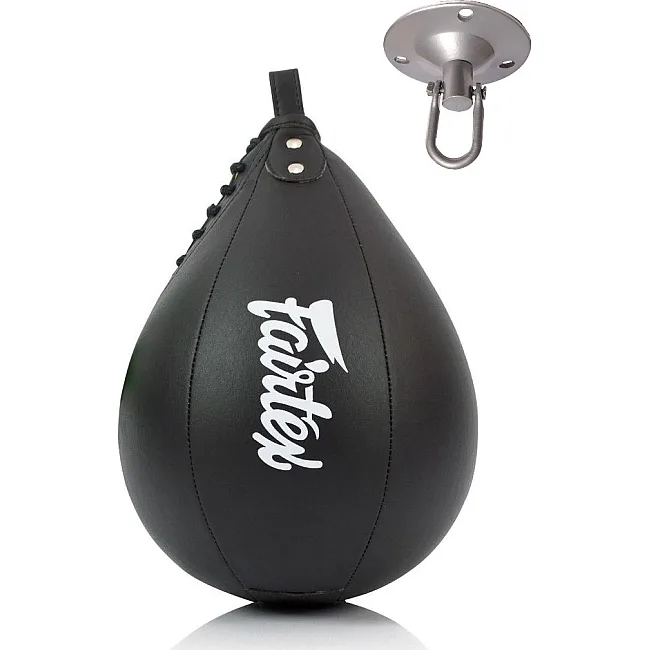 Пневмогруша боксерська Fairtex SB1 Black + кріплення