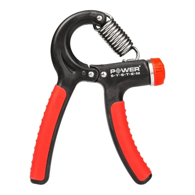 Кистевой эспандер POWER SYSTEM PS-4021 с регулируемой нагрузкой 10-40 кг. Power Hand Grip Black