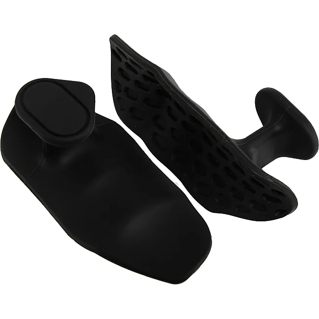 Накладки на долоні грипси Gym Grips Gloves для силових тренувань та турніка силіконові нековзні SP-SPORT TA-6743 2 шт (Чорний)