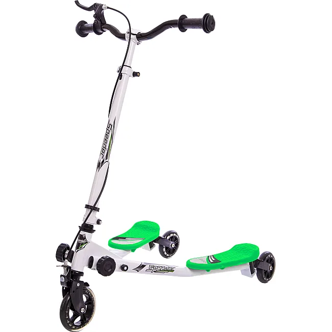 Самокат трайк TRIKKE SPEEDER SP06 (Белый-салатовый)