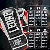 Боксерские перчатки Leone GN333 LOGO WACS Black (капу в комплекте)