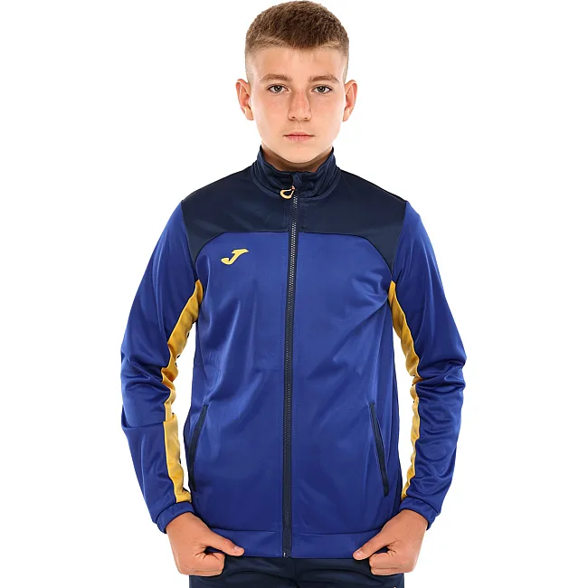 Спортивный костюм
 детский кофта на молнии и брюки JOMA

 NEW METAVERSE 500752-728 4XS-XS (Синий-темно-синий)