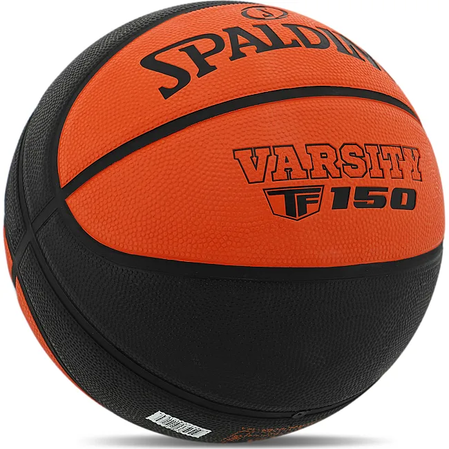 Баскетбольный мяч
 резиновый SPALDING 84621Z VARSITY FIBA TF 150 см

 6 (Оранжевый-черный)