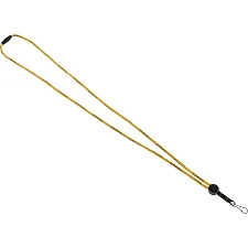 Шнурок-ремешок для свистка с карабином BREAKAWAY LANYARDS FOX40-100 40см (Желтый)