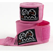 Боксерские бинты Rival Mexican Pink