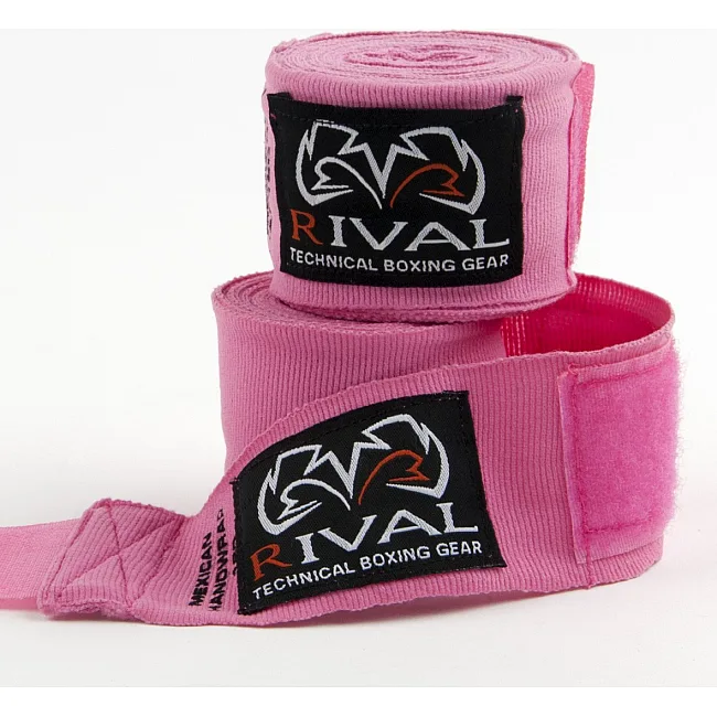 Боксерские бинты Rival Mexican Pink