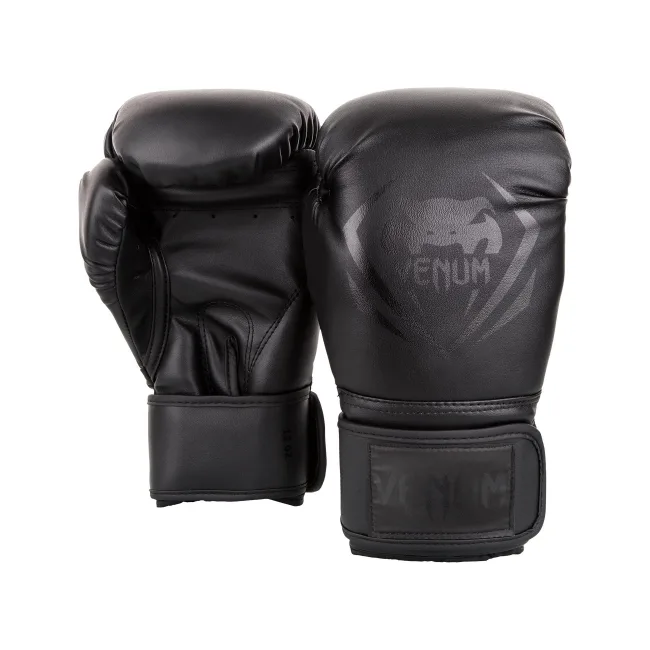 Боксерські рукавички Venum Contender Boxing Gloves Black Black