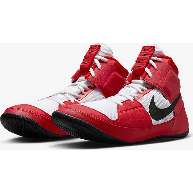 Борцовки NIKE Fury Red White Black