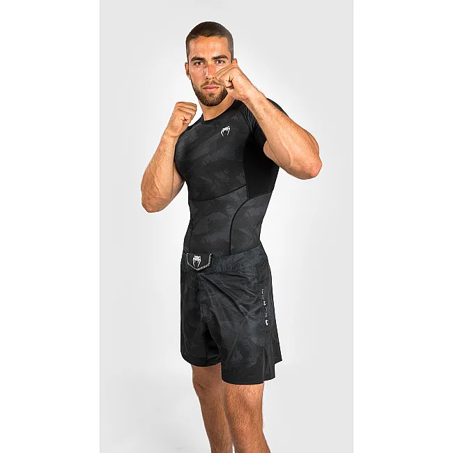 Футболка компресійна VENUM Electron 3.0 Short Sleeves Black