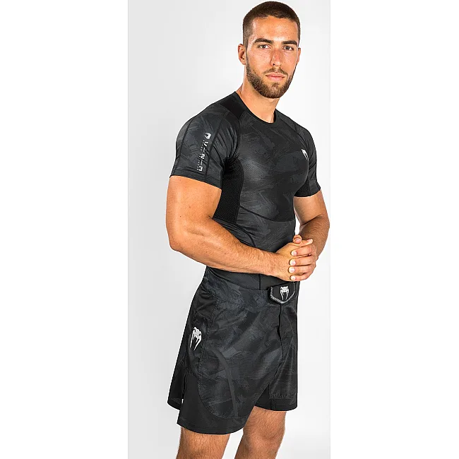 Футболка компресійна VENUM Electron 3.0 Short Sleeves Black
