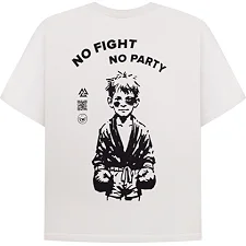 Футболка чоловіча PERESVIT No Fight No Party White