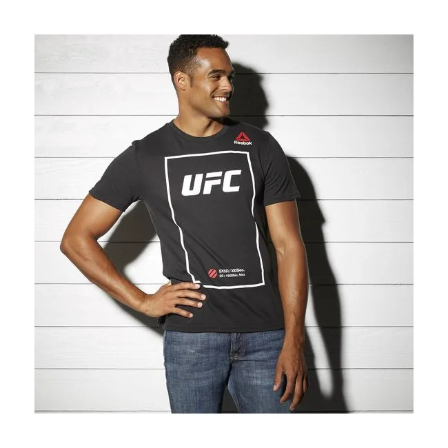 Футболка Reebok UFC Fan Triblend Tee Black