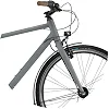 Городской велосипед WINORA Aruba men 28" 8-G Nexus FL, рама 56, серый матовый, 2021