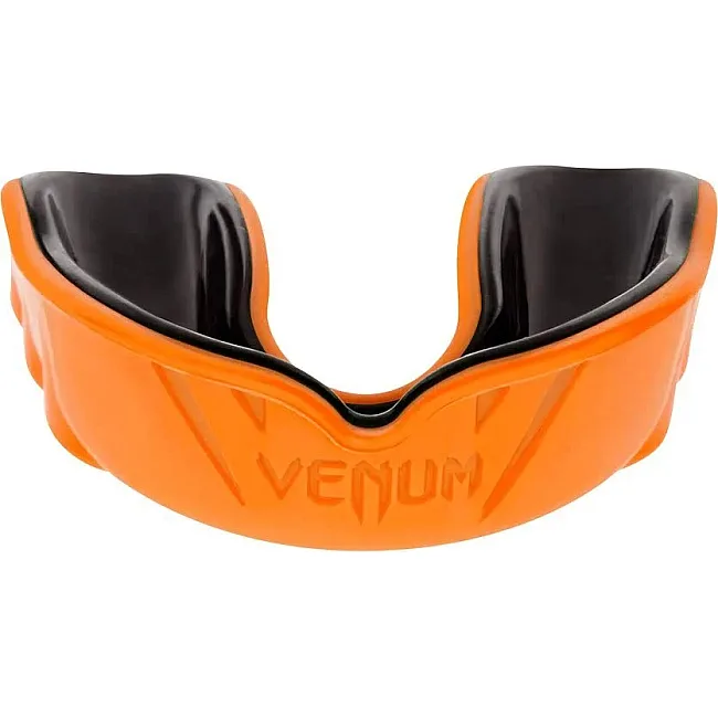 Капа для бокса VENUM Challenger Orange Black
