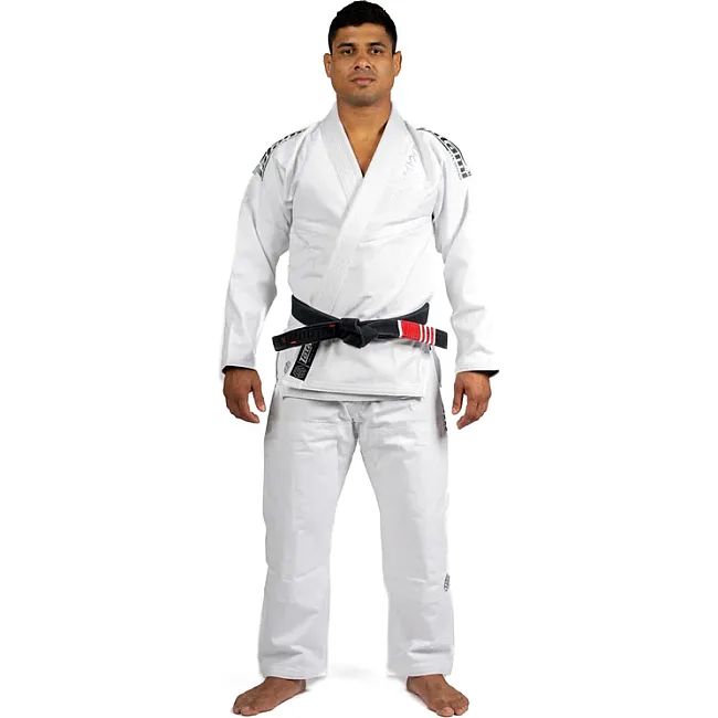 Кимоно для джиу-джитсу TATAMI Estilo Black Label Gi Grey on White