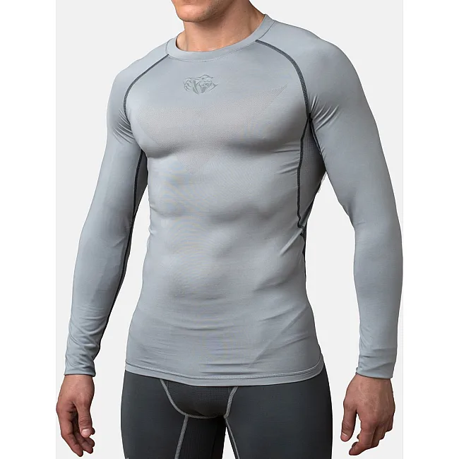 Компрессионная футболка Peresvit Air Motion Graphite Grey Long Sleeve