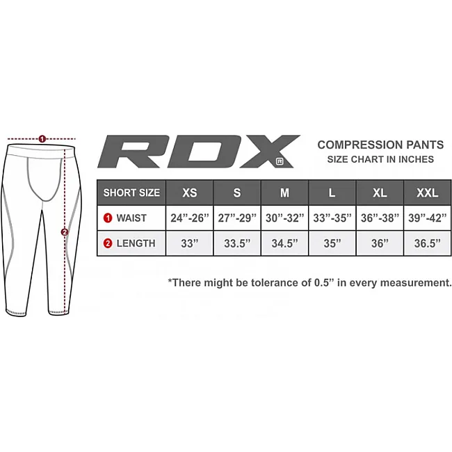 Компресійні штани RDX Lycra