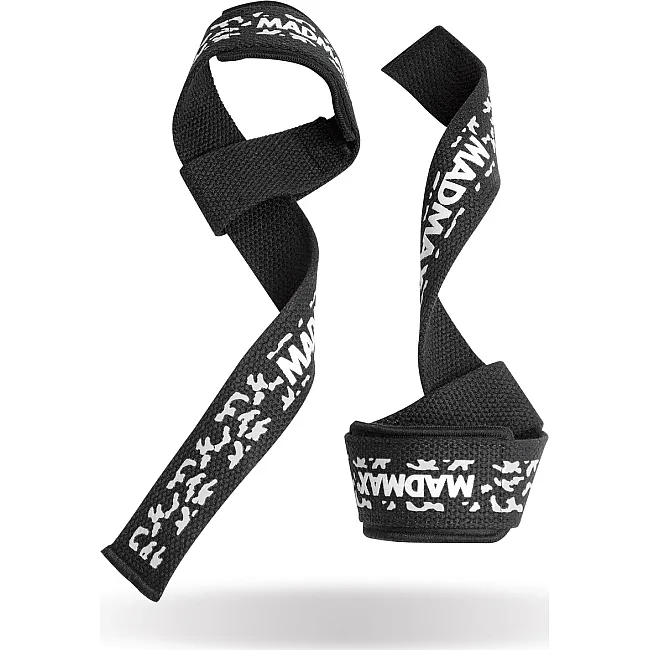 Ламки для тяги MADMAX Power Wrist Straps Camo/White