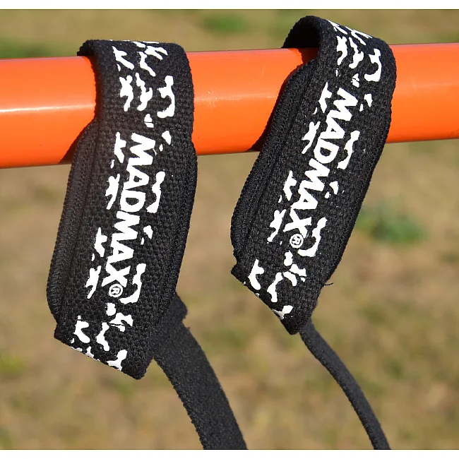 Ламки для тяги MADMAX Power Wrist Straps Camo/White