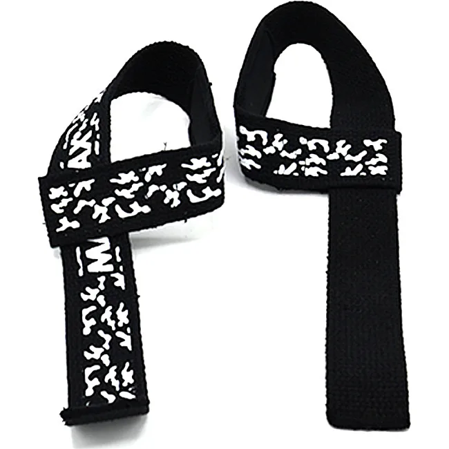 Ламки для тяги MADMAX Power Wrist Straps Camo/White