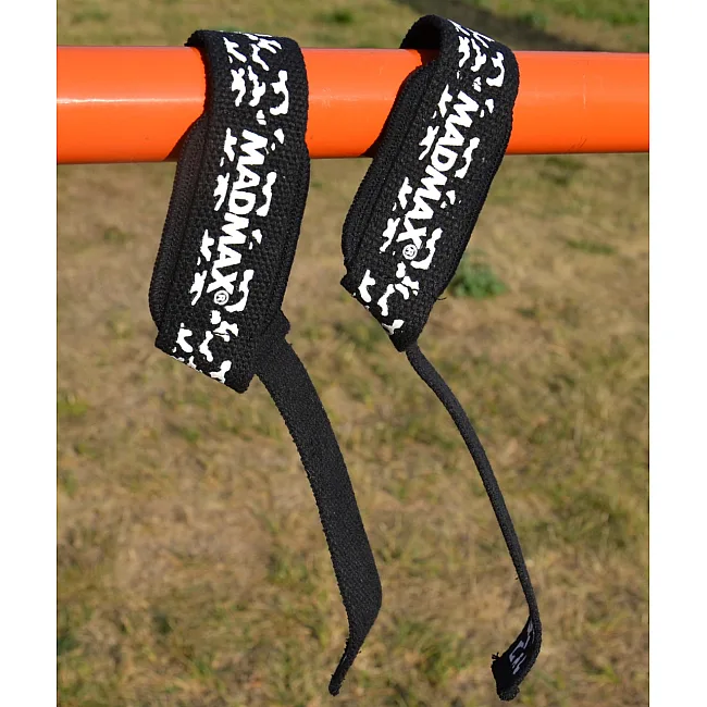 Ламки для тяги MADMAX Power Wrist Straps Camo/White