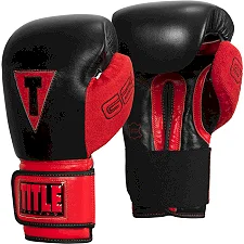 Перчатки для бокса TITLE Boxing All Heart 2.0 Black Red