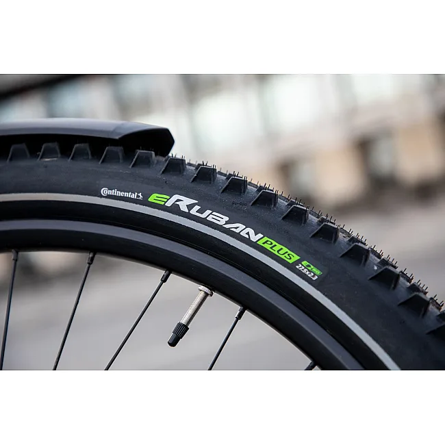 Покрышка на велосипед CONTINENTAL eRuban Plus 27,5" | 27,5 x 2.60 Черная, не складная, Plus Breaker