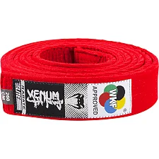 Пояс для карате Venum WKF Red