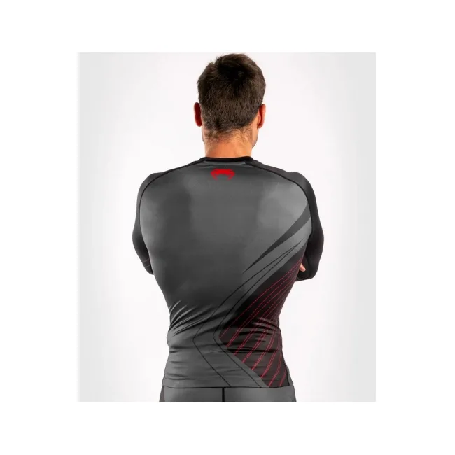 Рашгард із довгим рукавом VENUM Contender 5.0 Black Red