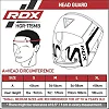 Шлем для бокса RDX T15 Noir Cheek Protector Black