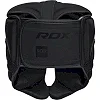 Шлем для бокса RDX T15 Noir Cheek Protector Black