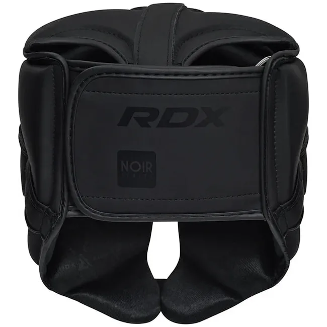 Шлем для бокса RDX T15 Noir Cheek Protector Black