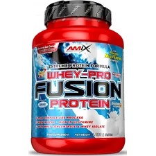Сывороточный протеин Amix WheyPro Fusion 1000g голубая малина