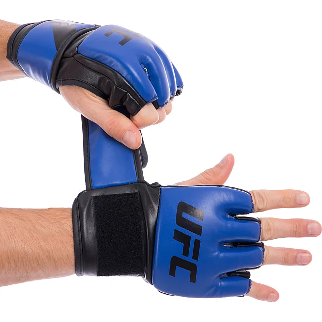 Перчатки для ММА UFC Contender UHK-69141 (синий, S/M)