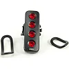 Задняя веломигалка KNOG Blinder Mob V The Face Black 44 Lumens