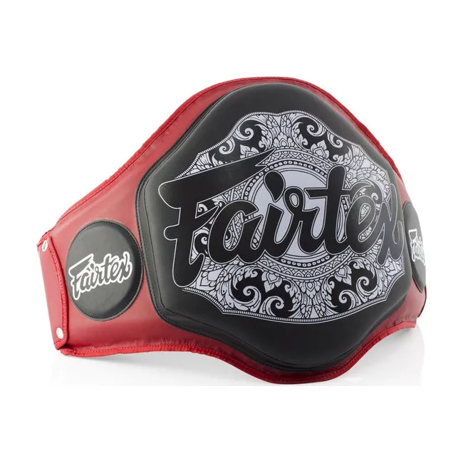 Защитный жилет FAIRTEX BPV3 Microfiber Belly Pad Red Black