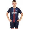 Футбольная форма детская с символикой клуба PSG домашняя 2026 SP-SPORT CO-7356 (Темно-синий)