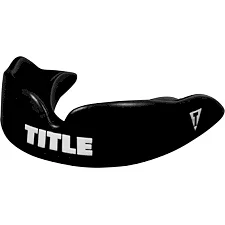 Капа TITLE Boxing Super Shield X2 детская (возраст до 10) Black