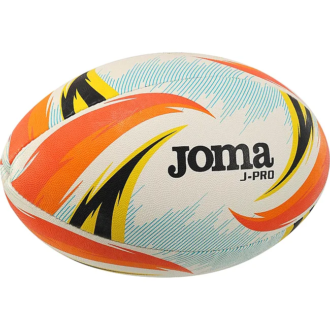 Регбийный мяч JOMA J-PRO 401735-208 размер 5 (Белый-оранжевый)