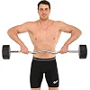 Штанга неразборная с фиксированным весом изогнутая PEV HAMMER STRENGHT TA-9978-40 (Черный)