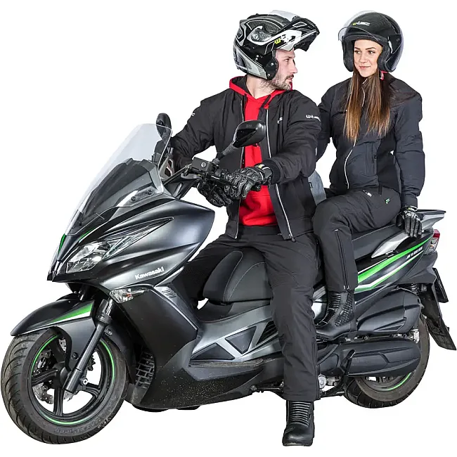 Мужские мото-штаны W-TEC Guslic NF-2801 - размер S/черный