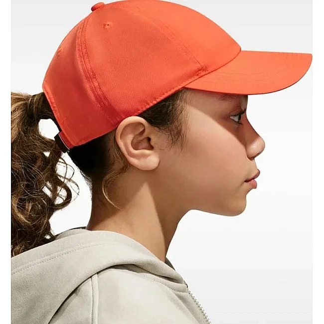 Кепка NIKE K NK DF CLUB CAP US CB MTSWSH помаранчевий (для дітей) One Size