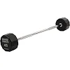 Штанга неразборная с фиксированным весом прямая PEV HAMMER STRENGHT TA-9979-45 (Черный)